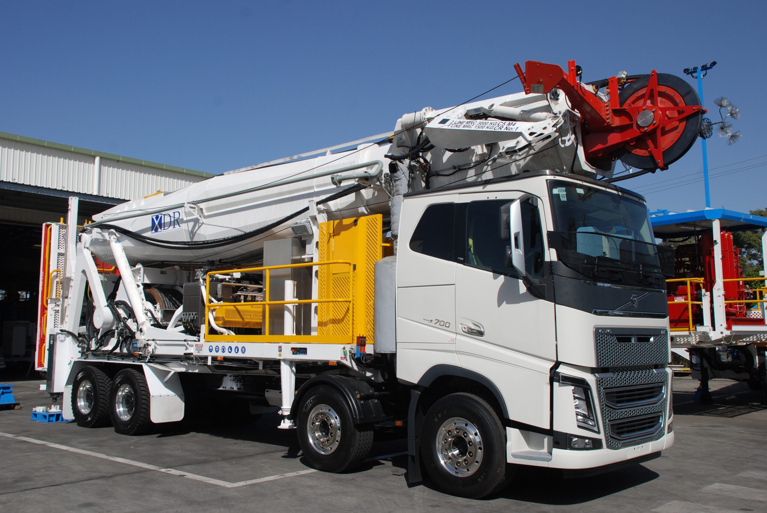 XDR 160 Workover Rig Packed - Front view